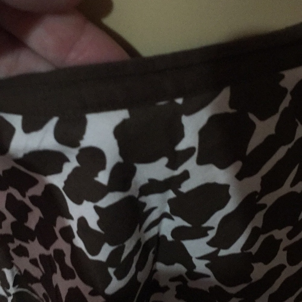 Chico’s Animal Print Cheetah Aline Skirt Sz 3 16 - Picture 4 of 9